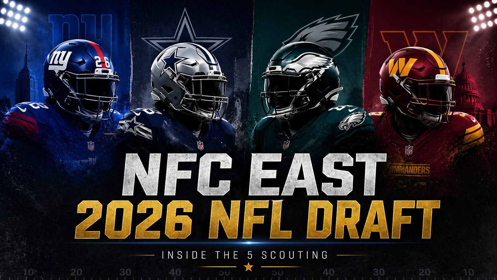 NFC East 2026 Draft Grades